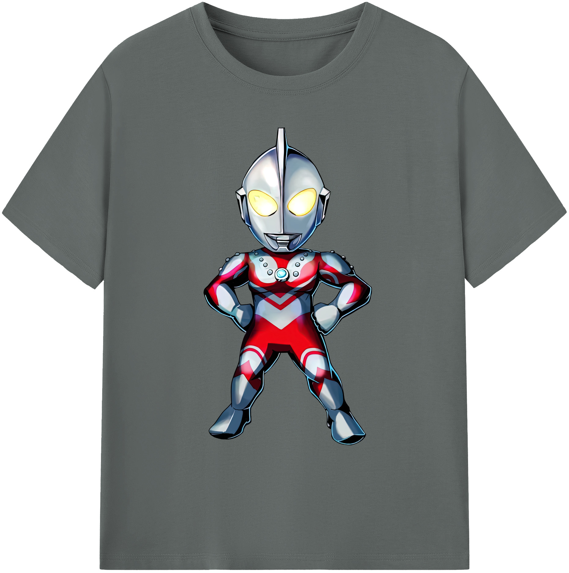 （画像用） ウルトラマン Ultraman 綿100％ メンズ半袖Tシャツ｜肌触りやわらか＆通気性